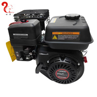 Moteur Loncin 196cc 6.5hp G200 9hp G270F pour machine de construction, pièce de compacteur à plaque