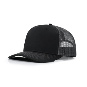 Custom Richardson 112FP Five-Panel Summer Breathable Contrast Color Baseball Cap Slightly Curved Visor Adjustable Trucker <b>Hat</b> - Product Image 5