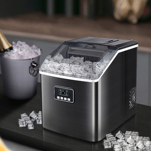 Huikang Mini Ice Maker 30kg Square Ice Cube Automatic Compressor Commercial Home Use - Product Image 1