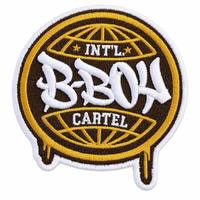 Patch brodé 3D en chenille personnalisé B-Boy Hip Hop, thermocollant, motif graffiti danse urbaine, pour chapeau, veste, sac à dos, DIY