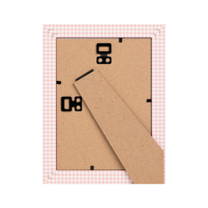 HOMCO, nuevo diseño, encantador patrón <span class=keywords><strong>de</strong></span> <span class=keywords><strong>cuadros</strong></span> rosa, marco <span class=keywords><strong>de</strong></span> fotos moderno MDF personalizado para niños, decoración creativa fresca para el hogar - Product Image 5