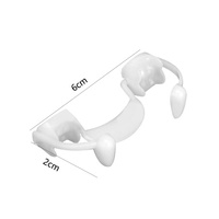Dents factices d'horreur réutilisables, accessoires de costume d'Halloween, accessoires de fête de cosplay effrayants, dentiers de vampire rétractables pour cosplay d'Halloween