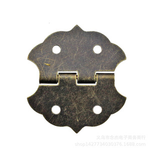Charnière de meuble G79 28x31mm en fer à montage en surface, style traditionnel pour boîte en bois - Product Image 5