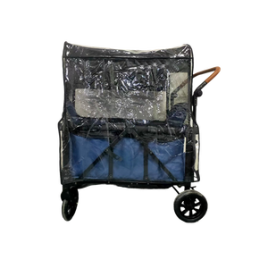 Carro <span class=keywords><strong>plegable</strong></span> de jardín con marco de hierro 600D para camping, <span class=keywords><strong>carrito</strong></span> de mano con toldo <span class=keywords><strong>plegable</strong></span>, bollerwagen, los mejores cochecitos - Product Image 2