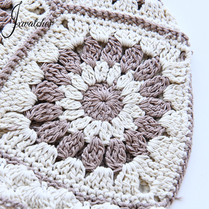 Jxwatcher Bord Rond Logo Personnalisé Patch À La Main Creux Tricoté Chapeau Floral Fleur Filles Épais Chaud Femmes Laine Crochet <span class=keywords><strong>Bonnet</strong></span> Chapeaux - Product Image 5