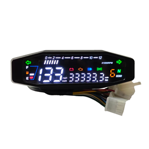 <span class=keywords><strong>Compteur</strong></span> <span class=keywords><strong>de</strong></span> <span class=keywords><strong>vitesse</strong></span> numérique universel pour <span class=keywords><strong>moto</strong></span> WYAHYA, état neuf, garantie 1 an, coque noire, affichage 0-120 km/h, remplacement, réparation - Product Image 4
