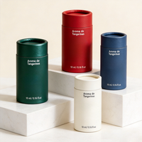 Emballage cosmétique cylindrique écologique personnalisé avec impression de logo, petit tube en papier rond pour huiles essentielles, bâtonnets de déodorant