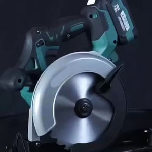 21V Lithium Battery <b>Powered</b> 6-Inch Cordless Circular <b>Saw</b> Brushless Motor Dust Port Handheld Wood Stone Cutting Machine - Product Image 6
