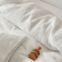 Vente en gros de linge de lit français de qualité supérieure vente en gros ensemble de housse de couette ensemble de linge de lit literie en lin français pur