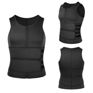 Faja Reductora Deportiva para Hombre con Doble Cintura, Soporte <span class=keywords><strong>Lumbar</strong></span> de Neopreno/Spandex, Reforzada para Alto Sudor, Control Abdominal - Product Image 5