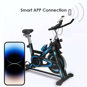 Bicicleta de <span class=keywords><strong>Spinning</strong></span> Magnética Inteligente ZHOYA SPORT para Gimnasio Comercial, Bicicleta de Ejercicio Silenciosa para Ciclismo en Interiores - Product Image 4