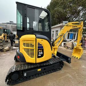 Excavadora sobre orugas Komatsu de segunda mano a precio barato, excavadora sobre orugas de segunda mano japonesa Komatsu, excavadora sobre orugas a precio de venta en oferta - Product Image 3