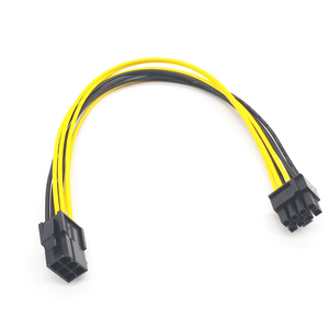 <span class=keywords><strong>สาย</strong></span>แปลงสัญญาณ PCI 6ขาเป็น<span class=keywords><strong>8</strong></span>พินสำหรับกราฟิกการ์ดแสดงผล - Product Image 1