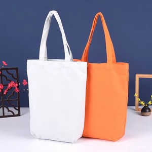 Venta al por mayor de fábrica, gran oferta de comestibles, diseño personalizado, suave, 100% bolsas de compras de algodón - Product Image 6