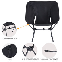 Chaise de camping réglable pliable légère en acier inoxydable portable de haute qualité pour les parcs, les jardins et les extérieurs