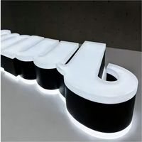 Letrero LED para Exteriores de Daco Sign Company, Letrero con Nombre, Control por Bluetooth/WiFi, Diseño Gratuito, Personalizado de Fábrica, OEM, IP66, Impermeable, 3D