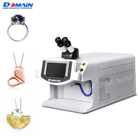 DOMAINLASER Machine de soudage laser pour bijoux à onde quasi continue Machine de soudage laser pour or et argent Soudeuse laser par points