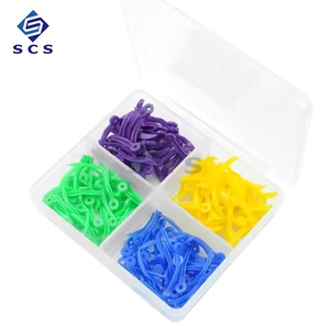 Cuñas Interdentales de Plástico Desechables de Colores para Odontología SCS, Material Compuesto de Clase I - Product Image 1
