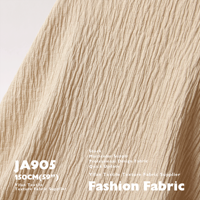 Summer New Skin-friendly Soft Natural Fiber Blended Wool Fabric for Clothing Shirts Shorts Dresses Designer
