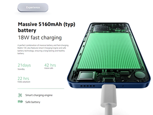 Nuevo Xiaomi <span class=keywords><strong>Redmi</strong></span> 14C 2024, 128GB/256GB, Teléfono Inteligente Original, Carga Rápida, Tarjeta SIM, Teléfonos Móviles 4G Globales - Product Image 4