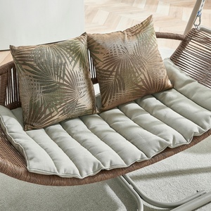 Long Ang Best-Selling Outdoor Aluminum <b>Frame</b> Furniture Courtyard Double Hanging Chair <b>Swing</b> Set With Cushion - Product Image 6