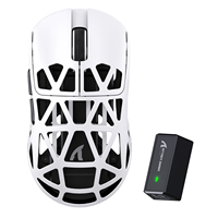 Souris de jeu sans fil ATTACK SHARK R2 en alliage de magnésium, super légère 45g, PAW3950, 42000 DPI, taux de polling 8000Hz, souris gamer tri-mode