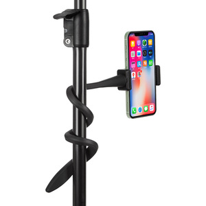 Universal Phone Holder Winding <b>Hose</b> Flexible <b>Clamp</b> For Outdoor Streaming Support - Product Image 1