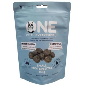 Sacchetto per cibo per cani impermeabile portatile in stile cucciolo con stampa personalizzata 2-in-1 Pack a prova di umidità - Product Image 1