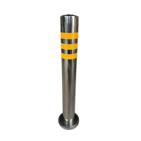 Colonne d'avertissement anti-collision barrière de sécurité routière avec serrures pour parkings