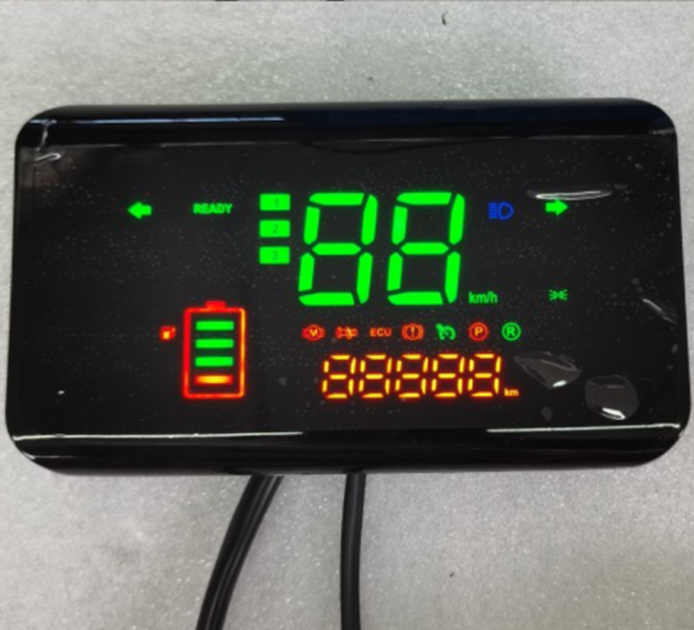 Новый 5-дюймовый Спидометр CAN-BUS спидометр для электрического скутера ЖК-дисплей Спидометр с функцией навигации