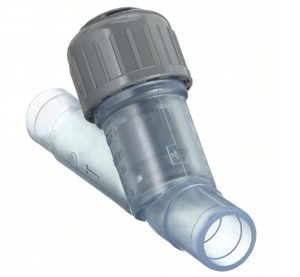 + <span class=keywords><strong>GF</strong></span> + <span class=keywords><strong>PVC</strong></span>-<span class=keywords><strong>U</strong></span> transparent/EPDM 304 clapet anti-retour de siège d'angle 3/4 "NPT anti-retour résistant à la corrosion pour les systèmes chimiques et d'eau - Product Image 5