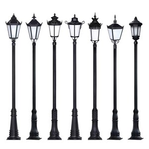Poste de lámpara de exterior de 4m, postes decorativos de iluminación de jardín utilizados para varios centros deportivos, centros comerciales, colonias de viviendas, - Product Image 6
