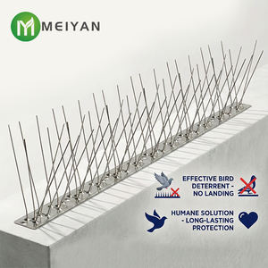 Vente directe d'usine, pointes anti-oiseaux en acier inoxydable massif SS304, écologiques, dissuasives pour les pigeons, pour toiture - Product Image 3