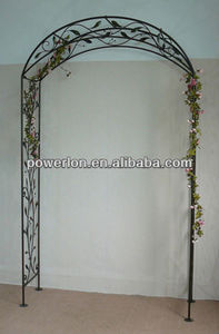 Arc de jardin en métal Antique, artisanat fait à la main, pont de pergola - Product Image 3