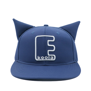 OEM Custom Embroidery Logo Letter Pattern 100% Cotton Baseball With Horns Unique Snapback Hats - Product Image 1