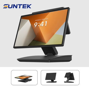Système de point de vente Suntek 15,6'' <span class=keywords><strong>avec</strong></span> écran tactile, services commerciaux, tablette Android, <span class=keywords><strong>caisse</strong></span> enregistreuse POS - Product Image 3