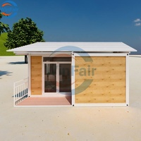 Villa préfabriquée modulaire démontable WinFair avec toit triangulaire, luxe, Cebu Philippines, pour clinique mobile / centre de santé