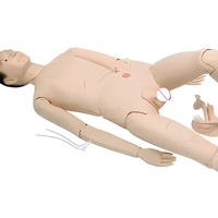 Mannequin d'entraînement multifonctionnel pour soins aux personnes bisexuelles, modèle d'enseignement médical en PVC, certifié CE ISO pour les compétences cliniques en milieu hospitalier et scolaire