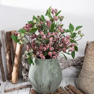 ผลไม้ประดิษฐ์ที่เหมือนจริงมาก กิ่งผลเบอร์รี่ป่าปลอม สำหรับตกแต่งบ้าน ห้อง ร้านอาหาร ร้านกาแฟ ทั้งภายในและภายนอกอาคาร - Product Image 3