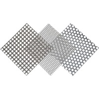 Fourniture du fabricant Filet de poinçonnage à trous hexagonaux Grille de haut-parleur en treillis métallique perforé
