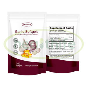Capsules de Gélules d'<span class=keywords><strong>Ail</strong></span> Inodores Haute Concentration en Allicine Marque Privée OEM Complément Alimentaire - Product Image 6