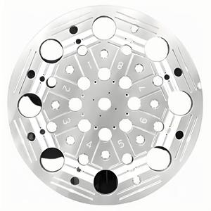 Composants de tôle en acier inoxydable de haute qualité pièces de rechange d'usinage CNC