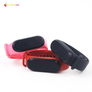 Bracelet NFC RFID en silicone à prix d'usine YTS, imprimé avec logo, bracelets personnalisés - Product Image 5