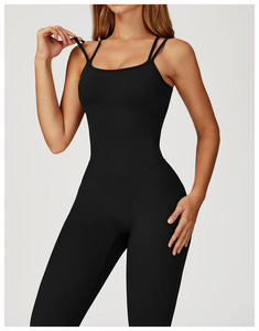 <span class=keywords><strong>Mono</strong></span> Deportivo sin Mangas con <span class=keywords><strong>Espalda</strong></span> Cruzada, Ajustado, Transpirable, de Secado Rápido, Elástico en Cuatro Direcciones, para Yoga, Running y Fitness <span class=keywords><strong>al</strong></span> <span class=keywords><strong>Aire</strong></span> Libre - Product Image 4
