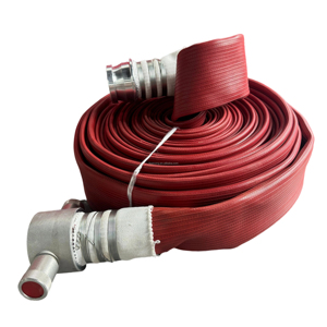 Customized High Quality <strong>Rubber</strong> Fire <strong>Hose</strong> with <strong>BS</strong> Coupling - Product Image 1