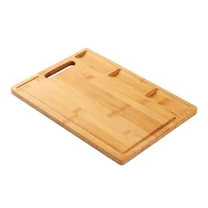 畅销竹菜板定制竹菜板带厨房容器