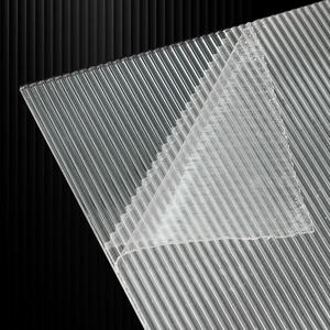 Sọc rộng khuôn mẫu <span class=keywords><strong>Acrylic</strong></span> kết cấu hội đồng quản trị PS khuếch tán tấm cho ánh sáng trang trí tấm kết cấu Polystyrene cắt - Product Image 5