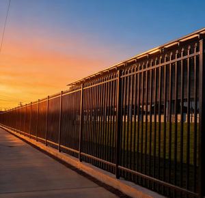 Cercas de WPC de Alta Resistencia y Bajo Costo para Jardines, Paneles de Cerca de Hierro Forjado Sintético de 7 pies, Estilo Australiano Residencial, Modelos de Muestra en 3D - Product Image 6