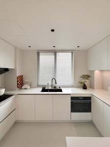 Cuisine moderne, armoires en bois massif, cuisine complète, conception de cuisine intelligente gratuite - Product Image 2