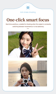 กล้องดิจิตอล Yuniq 2.8 นิ้ว 4K 2025 พร้อมระบบป้องกันภาพสั่นไหว รองรับเพลง สำหรับนักเรียน นักศึกษา ผู้ใหญ่ กล้องดิจิตอล HD ราคาประหยัด รองรับ MicroSD มุมกว้าง 120 องศา - Product Image 5